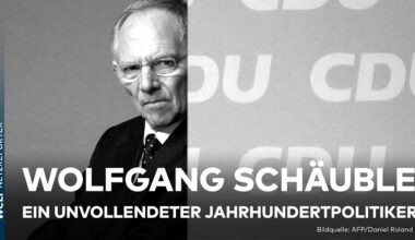 LOYALER SCHÄUBLE: "Der Fels, auf dem Angela Merkel ihre Kabinette erst bauen konnte" | WELT Spezial