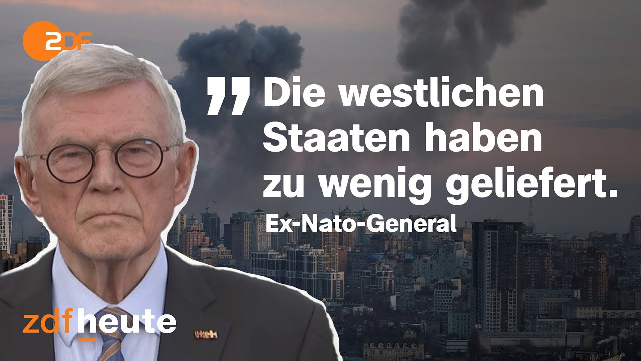 Ex-Nato-General zur Ukraine: Wie geht es 2024 im Krieg weiter, Herr Ramms? | ZDFheute live
