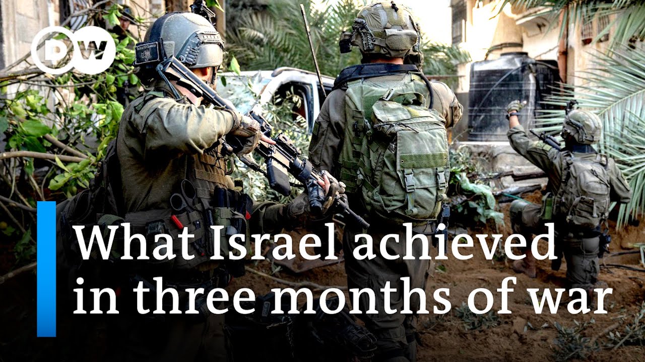 What has Israel accomplished in three months of war and what lies ahead? | DW News