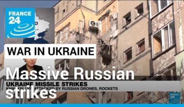 Kyiv 'awakened by loud sirens' amid massive Russian strikes on Ukraine • FRANCE 24 English