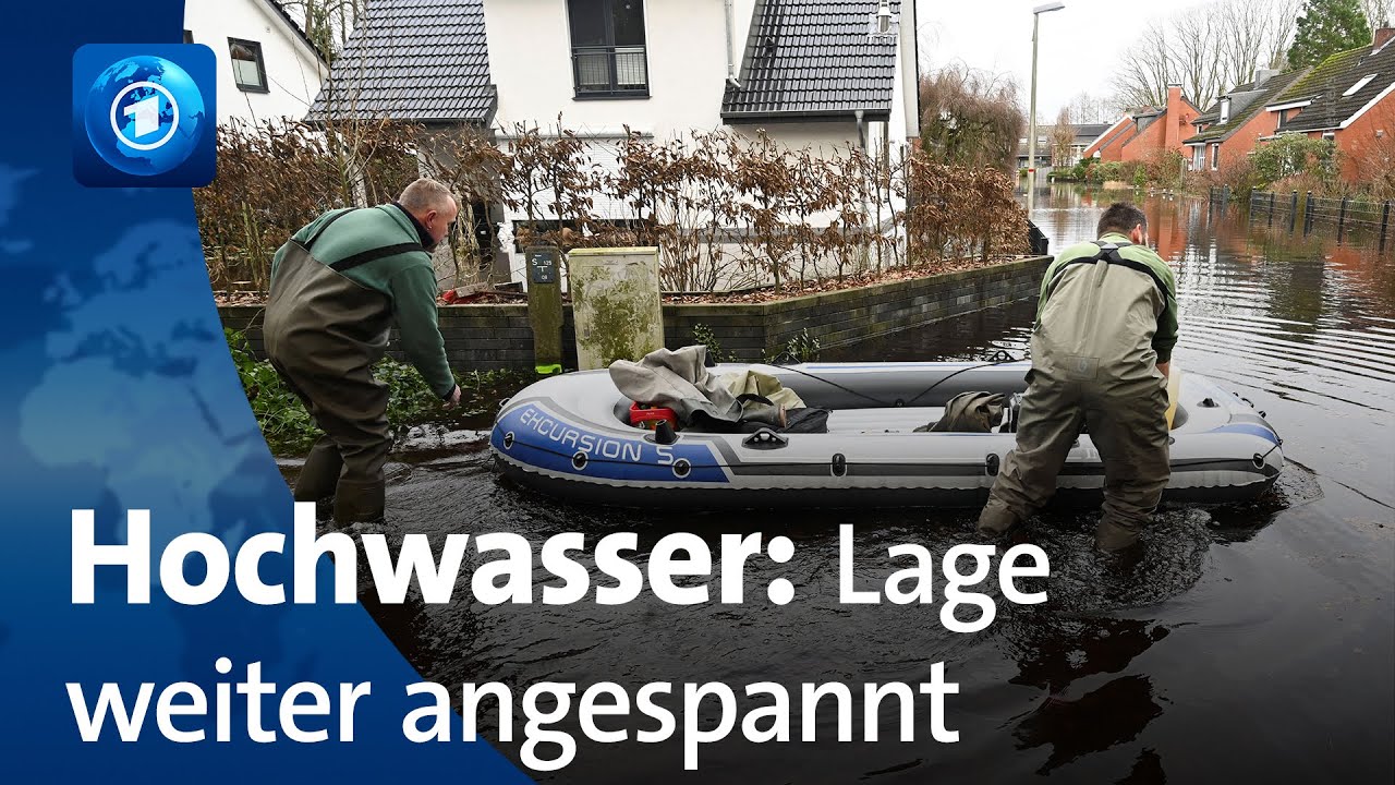 Hochwasserlage in Deutschland weiter angespannt