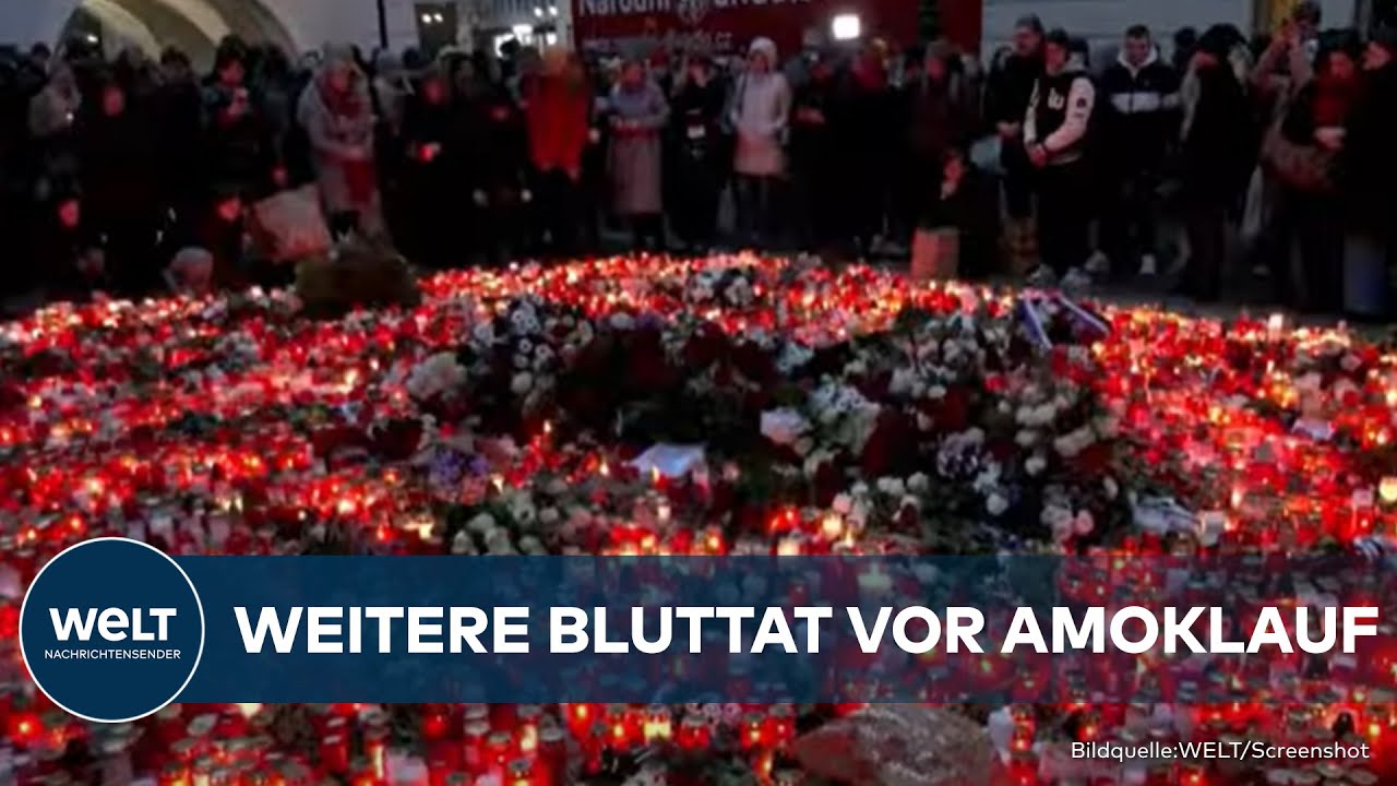TSCHECHIEN UNTER SCHOCK: Amokläufer gesteht auch Doppelmord vor Massaker an Prager Universität