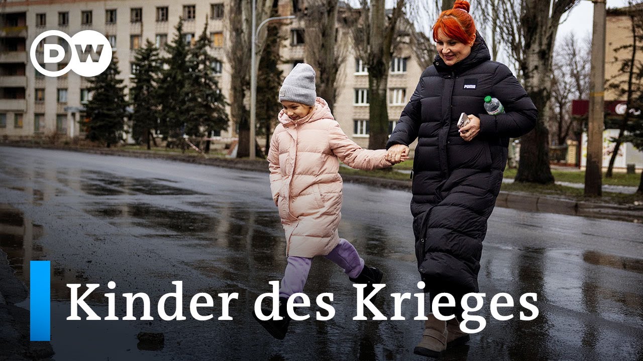 Die Kriegskinder der Ukraine | DW Nachrichten