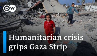 Fresh airstrikes on Gaza as UN says 150,000 Gazans have nowhere to go | DW News