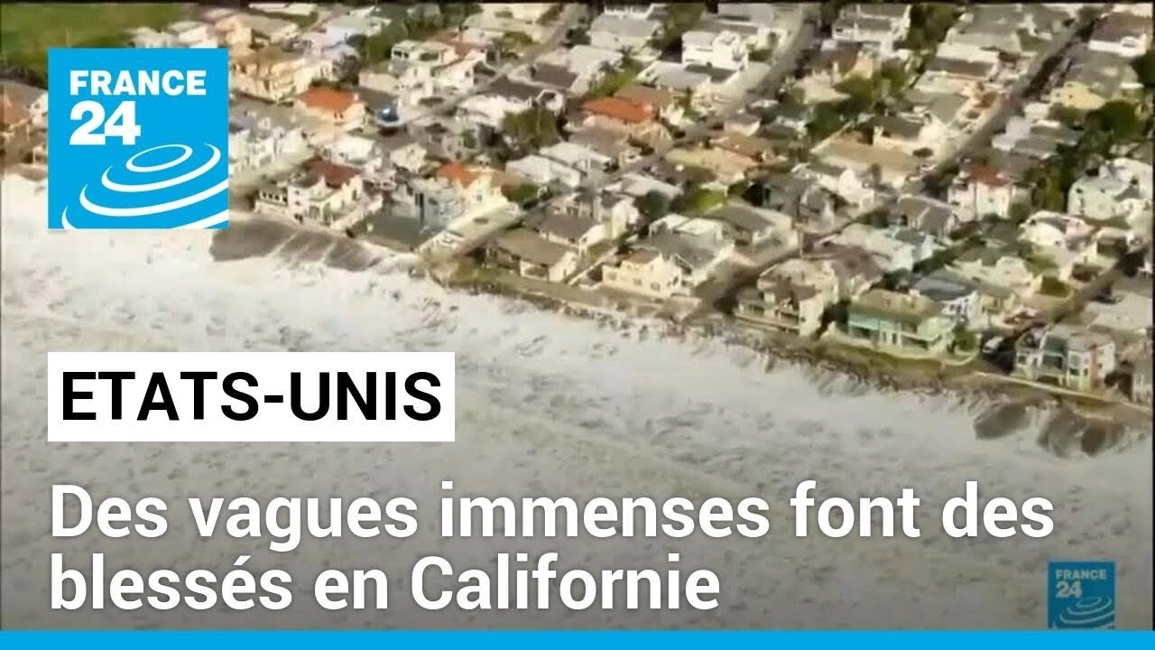 Etats-Unis : de puissantes vagues font au moins huit blessés sur les côtes californiennes