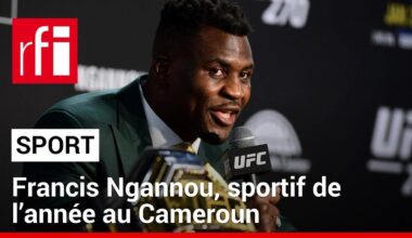 Francis Ngannou, star du MMA, a marqué le sport camerounais en 2023 • RFI