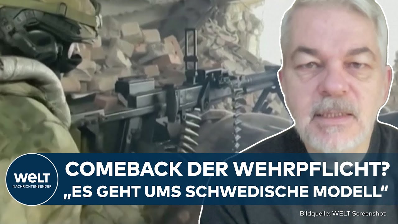 KRIEG IN UKRAINE: Comeback der Wehrpflicht? Boris Pistorius will die Bundeswehr aufstocken