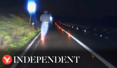 E-scooter rider arrested for drunk driving on motorway at 3am