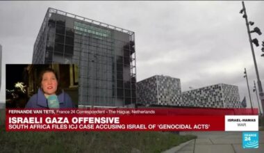 S. Africa files case at ICJ alleging Israel has violated Genocide Convention in Gaza • FRANCE 24