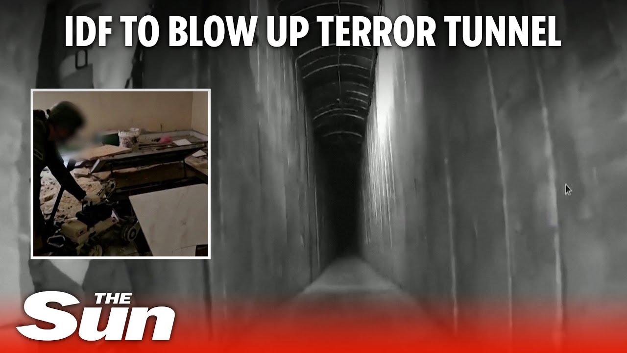 Israeli army readies to blow up Hamas HQ terror tunnels