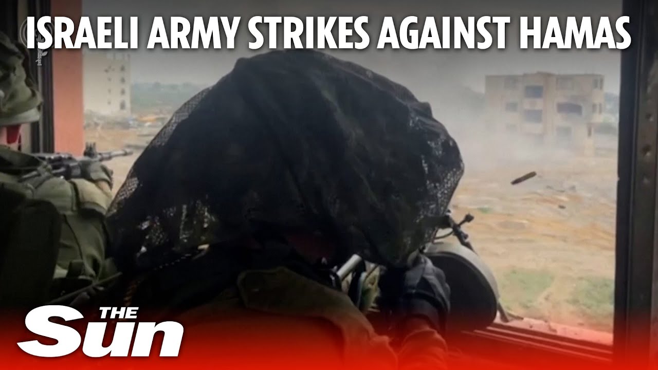 Israeli forces continue ground operations and strikes on Hamas terrorists in Gaza