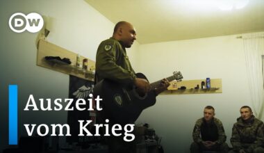 Konzerte für Frontsoldaten in der Ukraine | DW Nachrichten