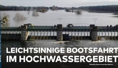 HOCHWASSER: Rettung in höchster Not - Wasserschutzpolizei zieht Menschen aus der Elbe | WELT News