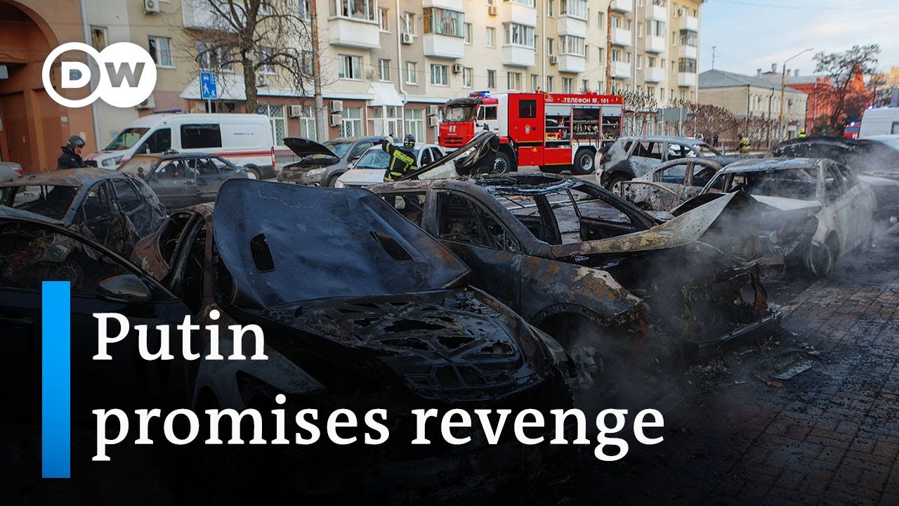 Moscow vows retaliation after Ukraine kills at least 14 people in Russian city | DW News