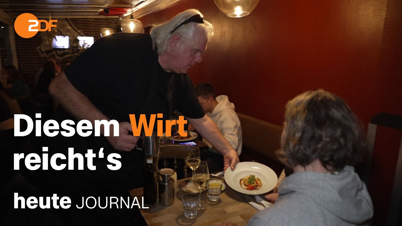 heute journal vom 30.12.23 Mehrwertsteuer in der Gastro, Hochwasserlage weiter kritisch, Glitch Art