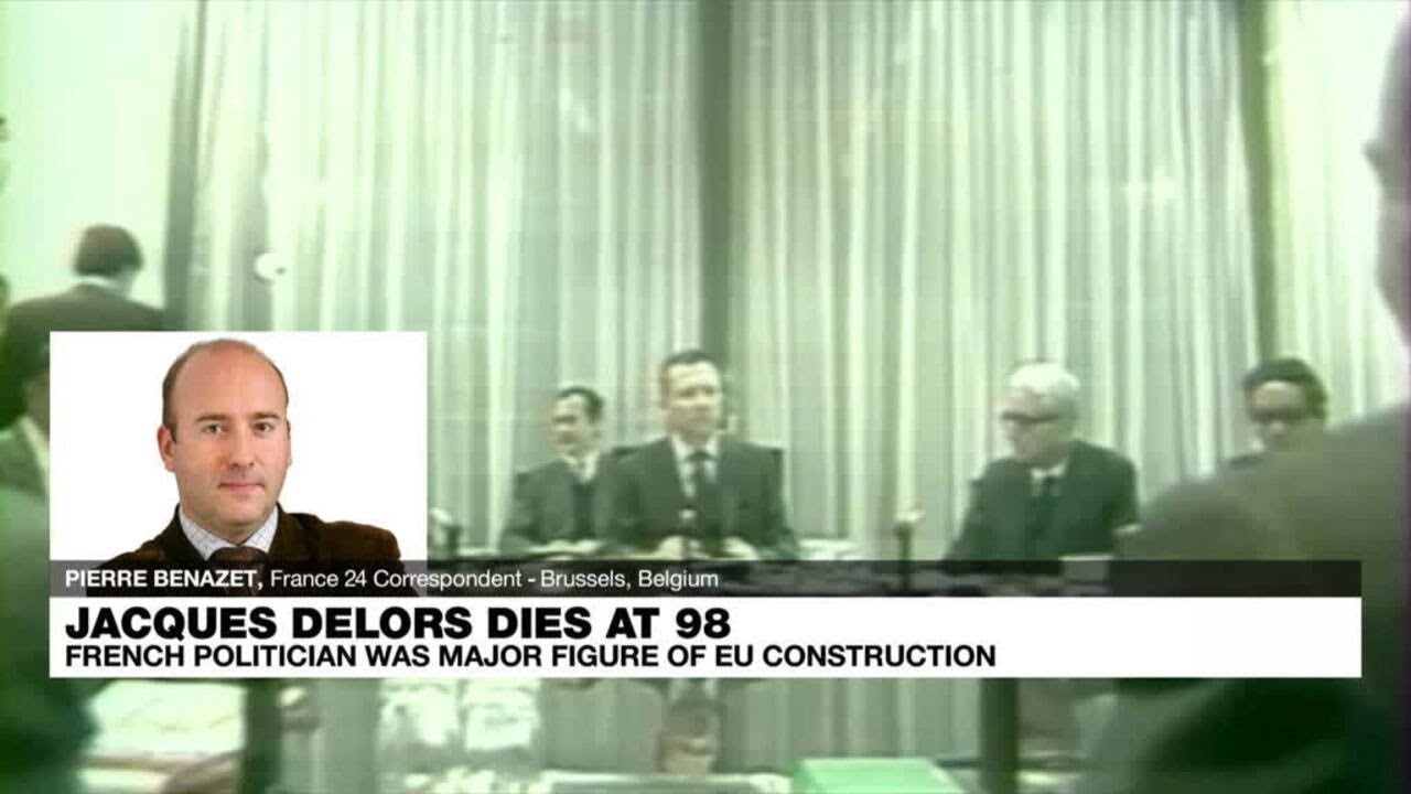 Former EU Commission President Jacques Delors dies at 98 • FRANCE 24 English