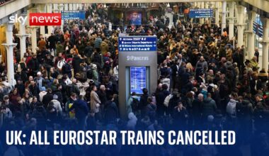 UK: Travel chaos after all Eurostar trains cancelled