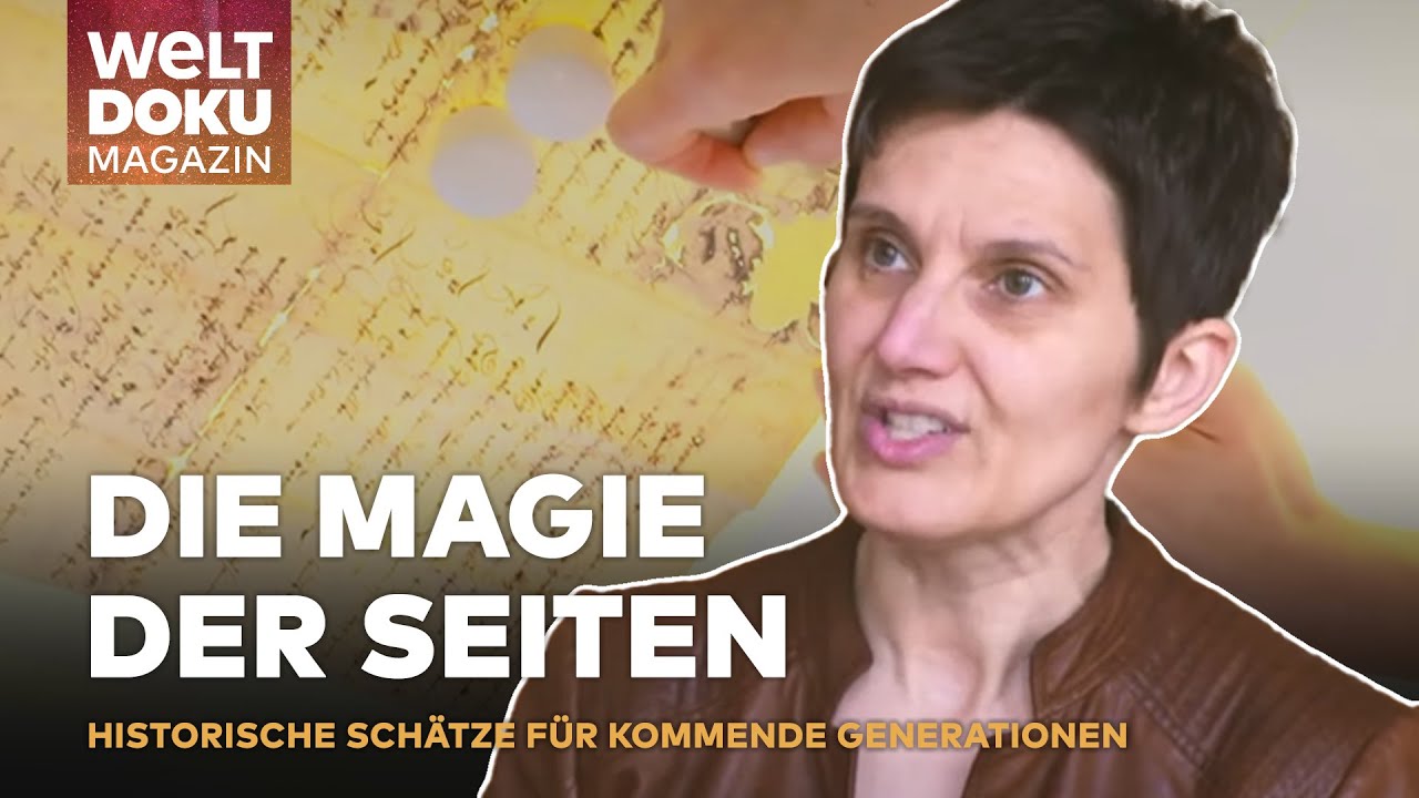 BUCHRESTAURATORIN BEWAHRT SCHÄTZE: Von alten Einbänden bis zum digitalen Wandel | WELT DOKU Magazin