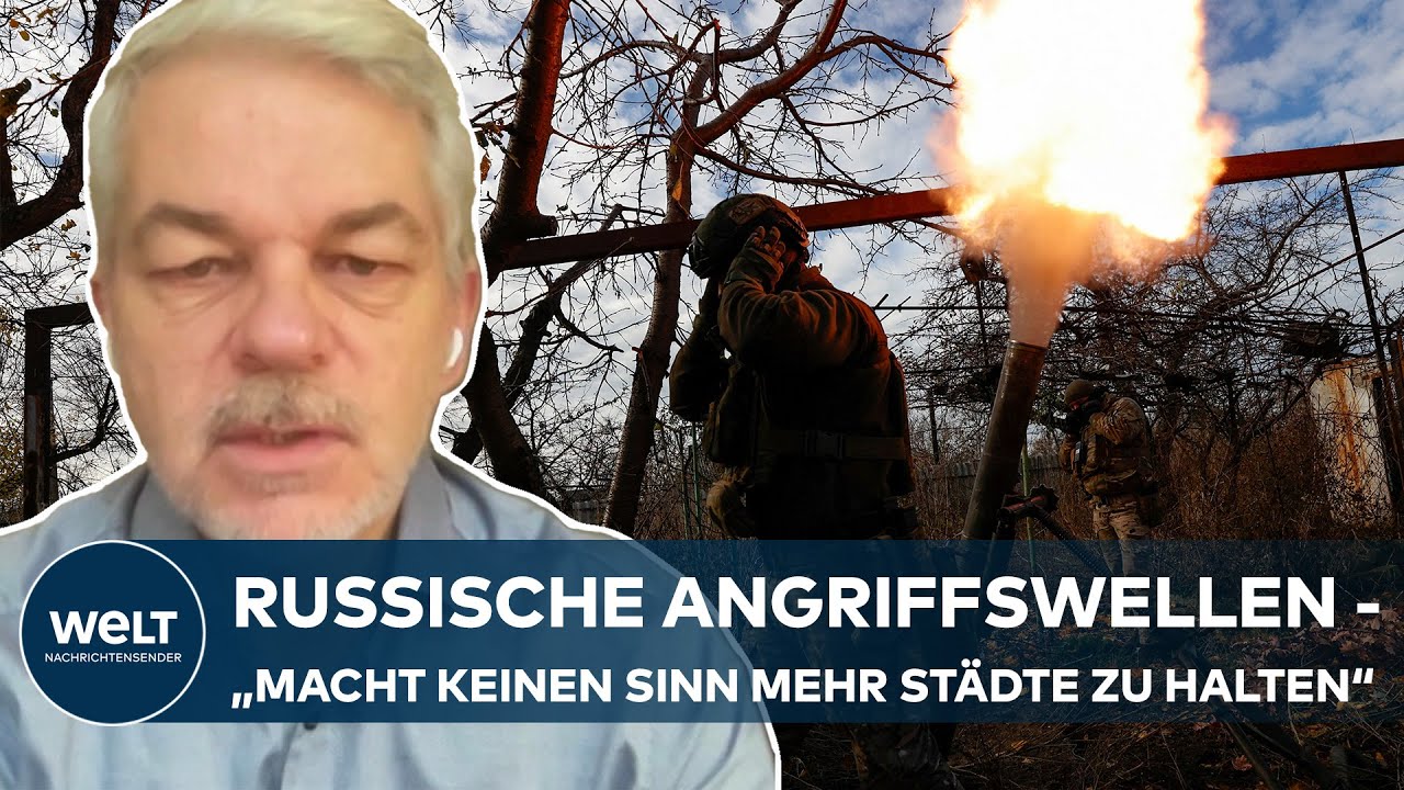 PUTINS KRIEG: Ukraine in der Defensive - Nach Marjinka wird wohl auch Awdijiwka an Russen fallen