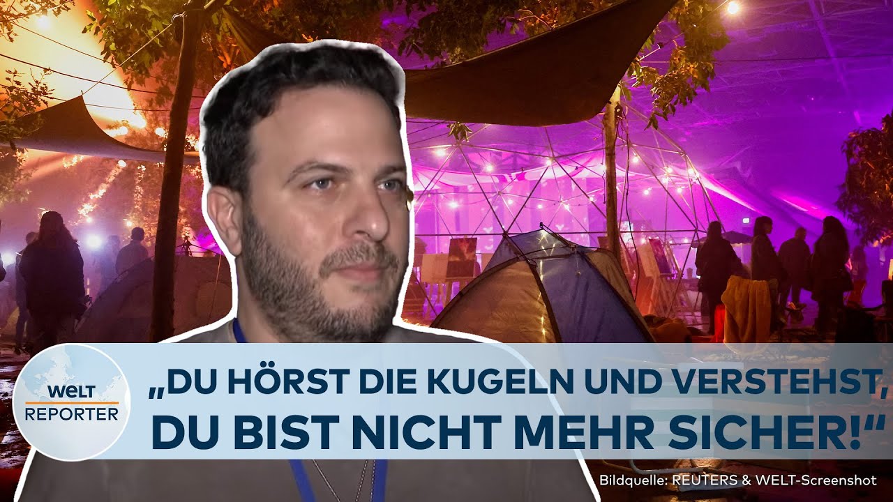 HAMAS-MASSAKER BEIM NOVA-FESTIVAL: Mitorganisator Ofir Amir erzählt von seiner Flucht vor dem Terror