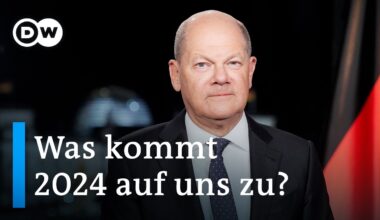 Scholz spricht den Deutschen Mut zu, Zukunftsängste abzulegen | DW Nachrichten