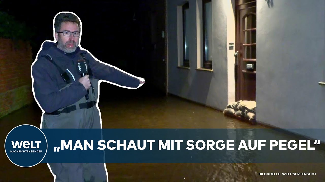 HOCHWASSER IN DEUTSCHLAND: Gewaltige Überschwemmungen von unbekannetem Ausmaß | WELT Thema