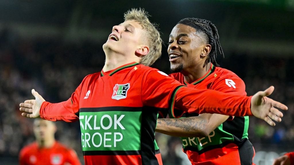 10-men NEC far too strong for 10-men Fortuna Sittard: 4-1