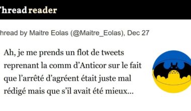 À propos du refus de renouvellement d'agrément d'Anticor