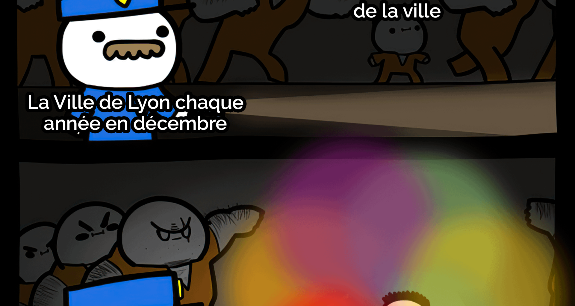 surcoté la fête des lumières