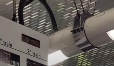 Moment gothique dans le métro...