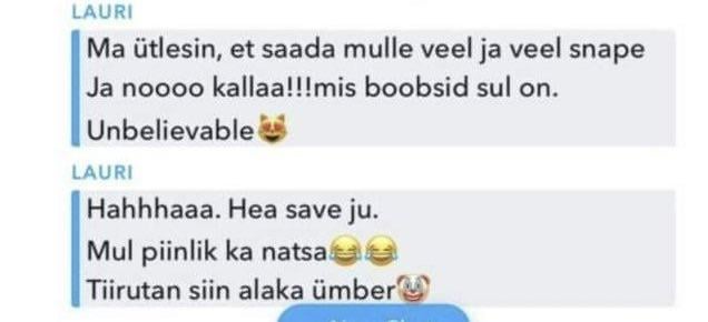 Pedaja ja alaealise privaatvestlus