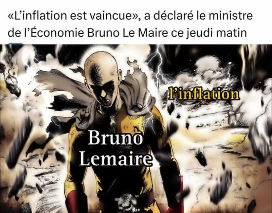 Imaginez l'état du ronflement brun de l'inflation