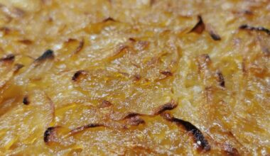 Tarte aux oignons caramélisés 🧅