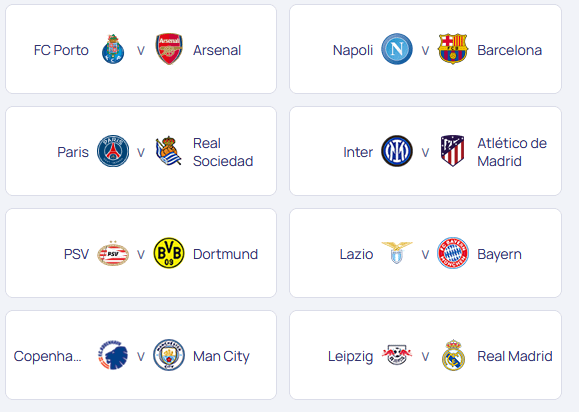 Tirage des huitièmes de Ligue des Champions : PSG - Real Sociedad