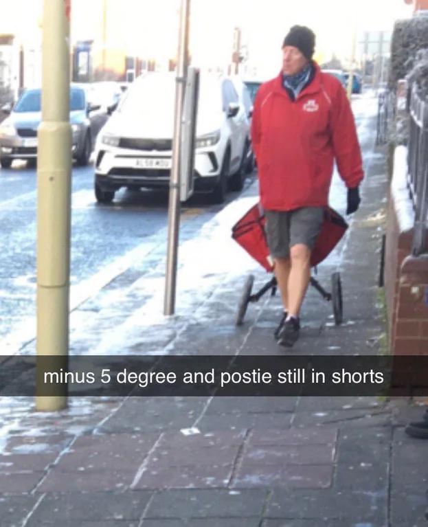 Why is every postie in the country the same😂
