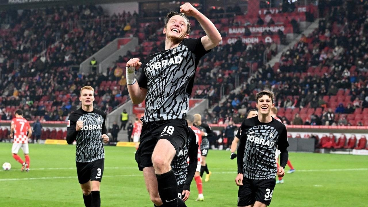 Zweimal Pfosten, dann Siegtor: Gregoritsch sorgt für Freiburger Happy End in Mainz