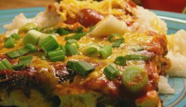 Casserole de chili rellenos
