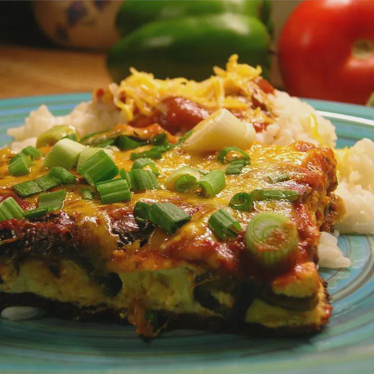 Casserole de chili rellenos