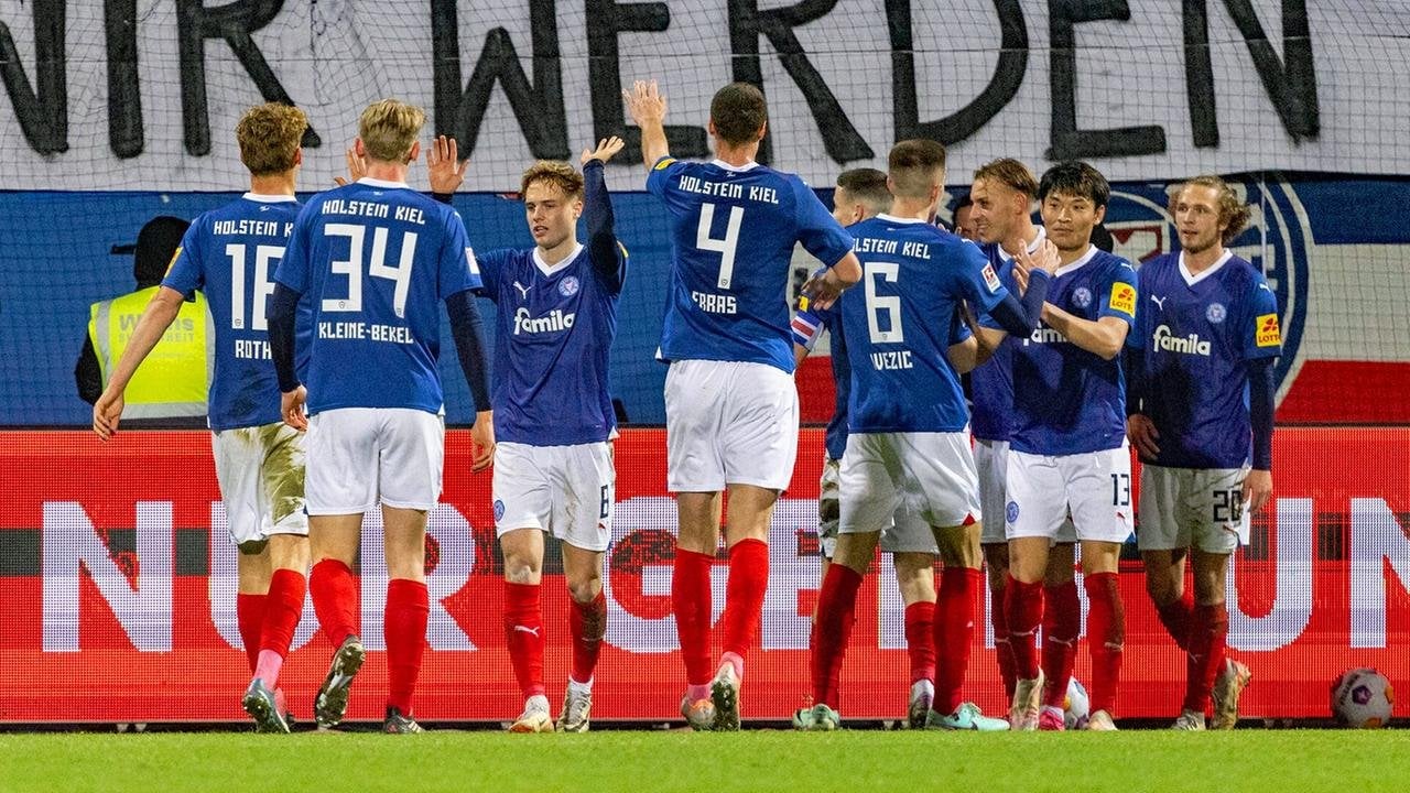 [2. Bundesliga] 3:0-Sieg gegen Hannover 96: Holstein Kiel so gut wie noch nie
