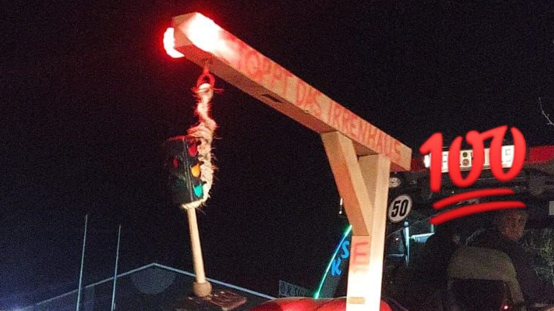Bauer fährt mit Ampel am Galgen zu Demo nach Berlin – so reagiert die Polizei