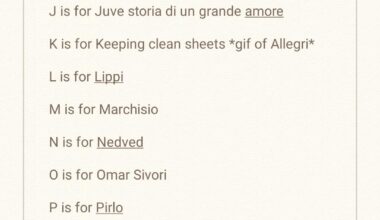 r/Juve's alphabet. T is for Trezegol Trezeguet. Let's continue with U!