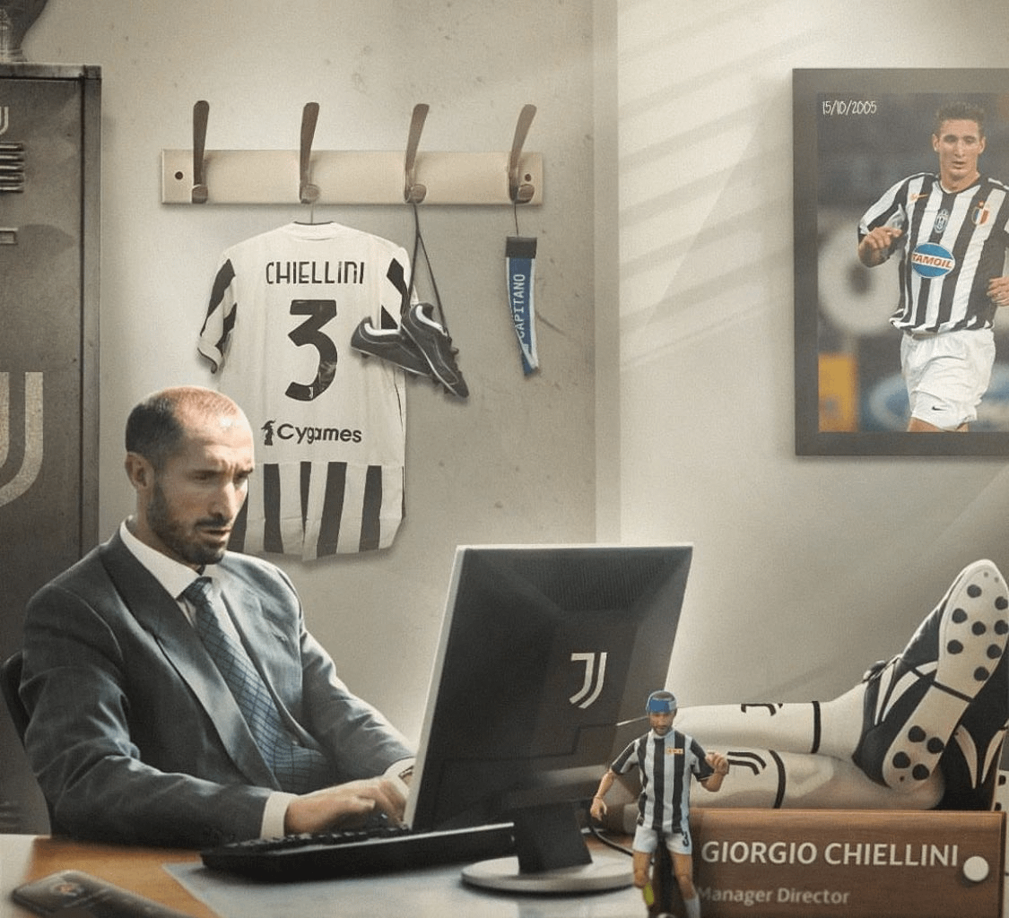 With Chiellini now retiring and most likely he will become an administrator in Juve's board do you think that he will end up being another Nedved in Juve's board ?