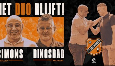 Official: FC Volendam appoints Regilio Simons and Michael Dingsdag as managers. Sign contract until 2025