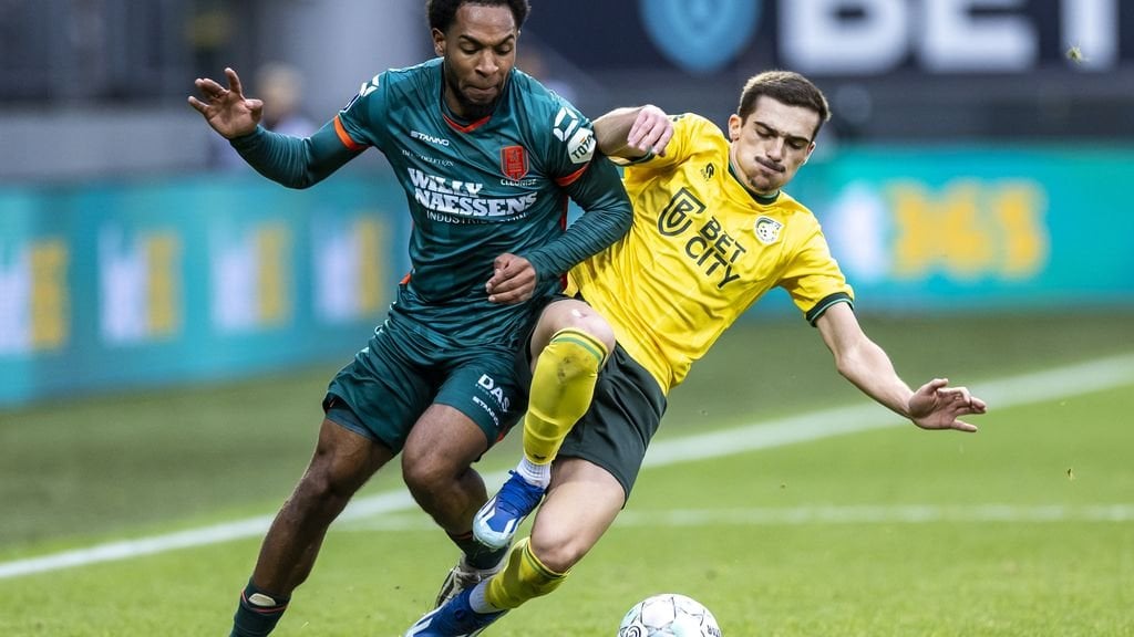 Fortuna Sittard avoids goalless draw against RKC right at the end with late goal from Noslin