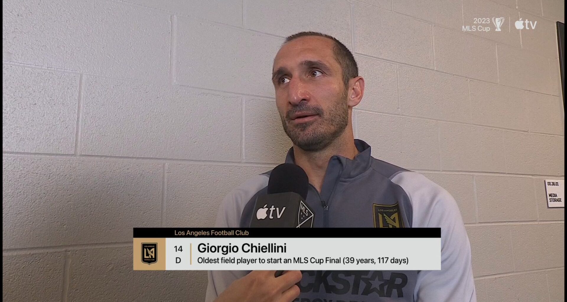 [Ojeda] Giorgio Chiellini on Apple TV about his possible retirement: "I enjoyed it a lot. I'm proud to belong to the MLS and this club. I enjoyed it a lot here, it's been fantastic. It's hard to think about the future, but I have to make the decision. I will decide with my family".