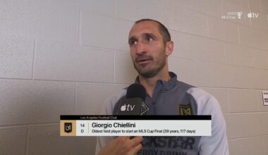 [Ojeda] Giorgio Chiellini on Apple TV about his possible retirement: "I enjoyed it a lot. I'm proud to belong to the MLS and this club. I enjoyed it a lot here, it's been fantastic. It's hard to think about the future, but I have to make the decision. I will decide with my family".