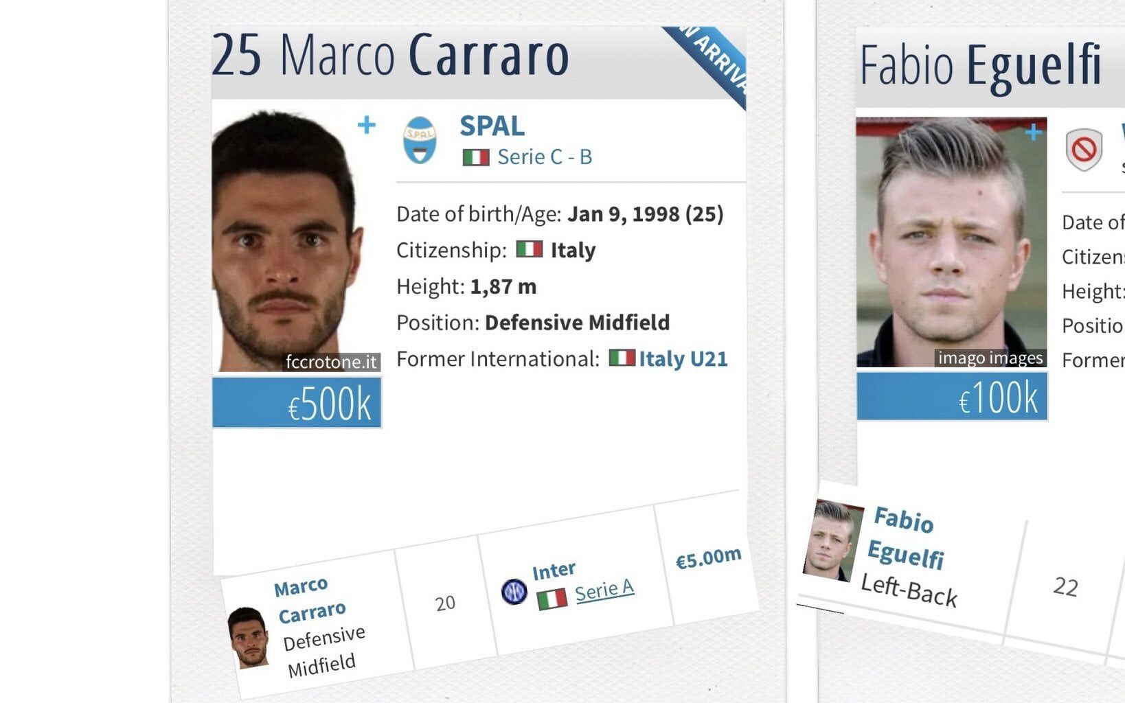 Inter and questionable deals, sit back and enjoy the show.