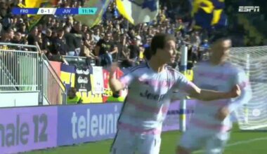 Frosinone 0-[1] Juventus Kenan Yildiz 11’