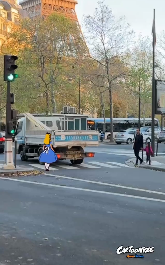 Alice est allée visiter Paris !