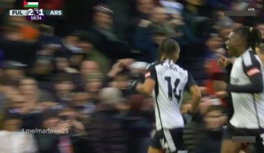 Fulham [2] - 1 Arsenal - Bobby Decordova-Reid 59'